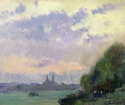 The Trocadero by Albert Charles Lebourg